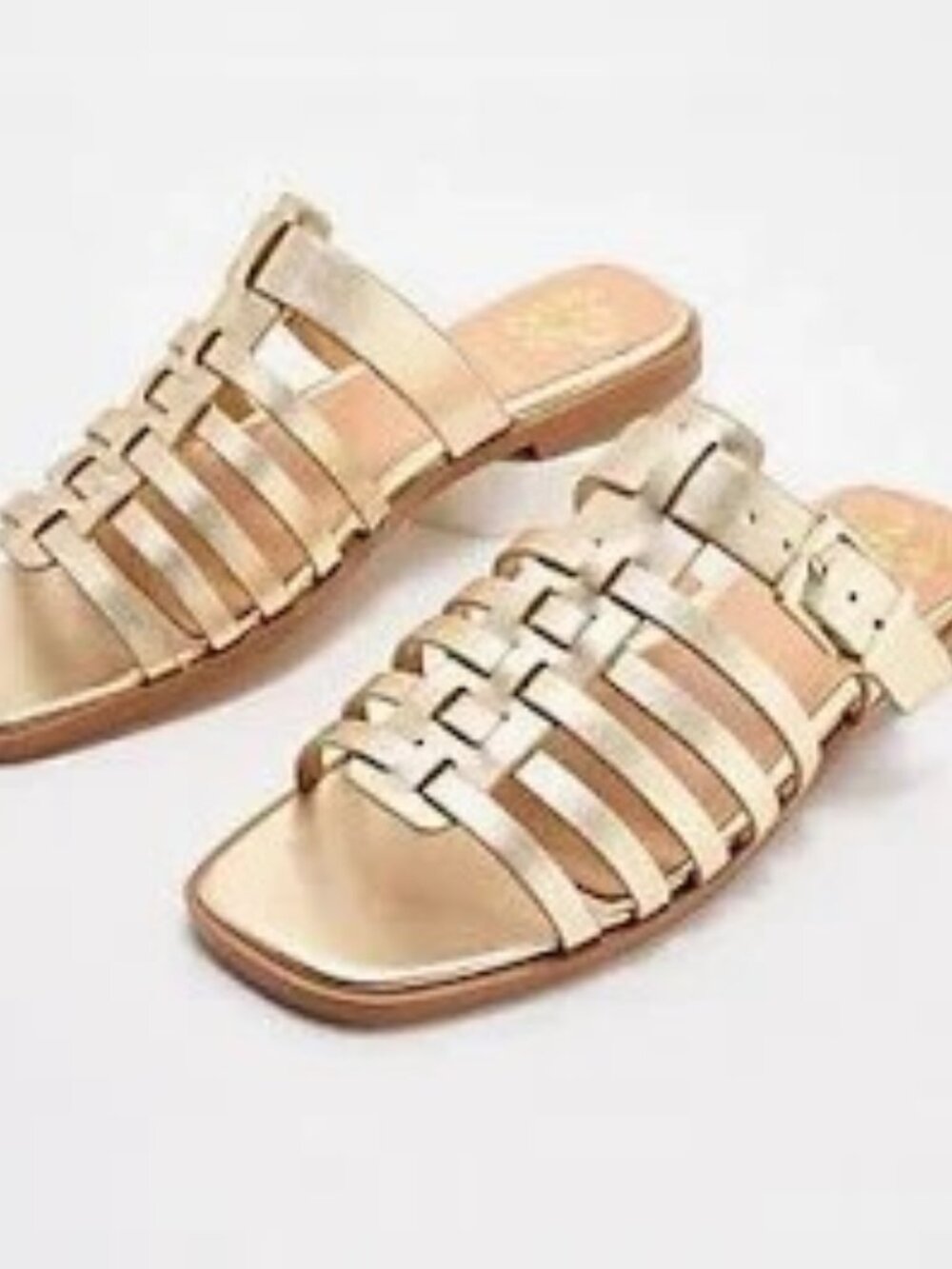Vince Camuto Lemenda gold gladiator sandals - Size 7.5 - NWOB - Retail $99